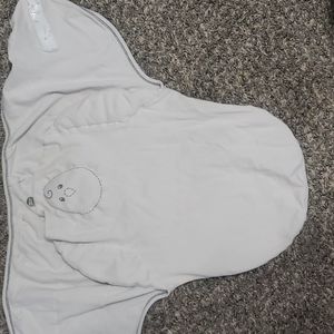 6 month nested bean weighted swaddle